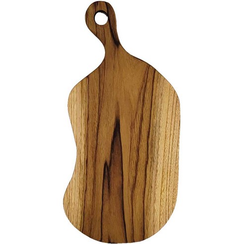 주방에 감성을 더하는 티크 나무 땅콩 도마