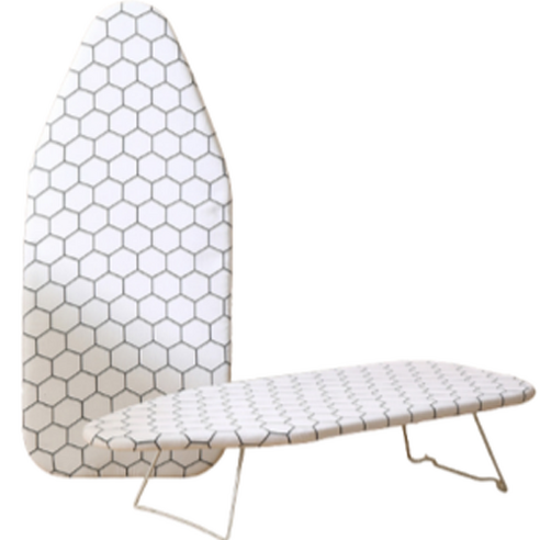 젠틀한형제들 다리미 좌식겸 탁상용 주름노노 다림판, 화이트