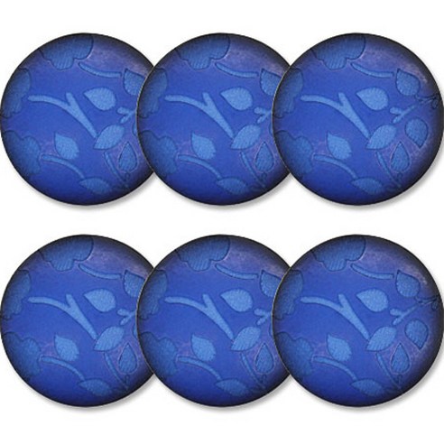 고급 큐빅 가디건 코트 단추 21mm, 4개, 꽃1(퍼플)