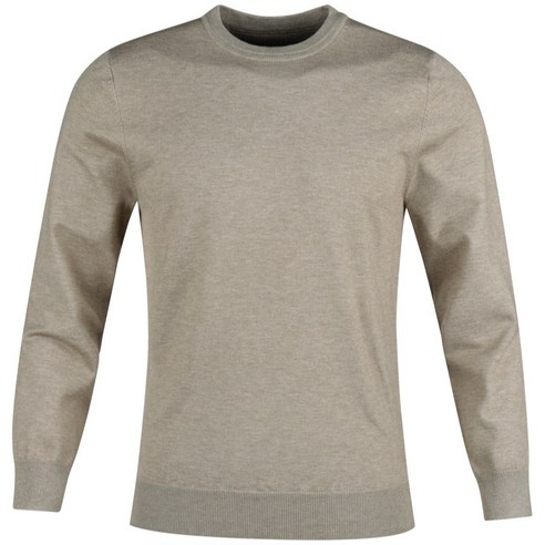 럭스골프 남성용 라운드 긴팔 니트 셔츠 JN2A401