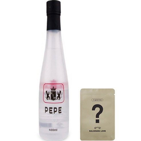 고려티엠 페페 블랙 블랙캡 젤 400ml + 발그랑팩젤 세트, 1세트