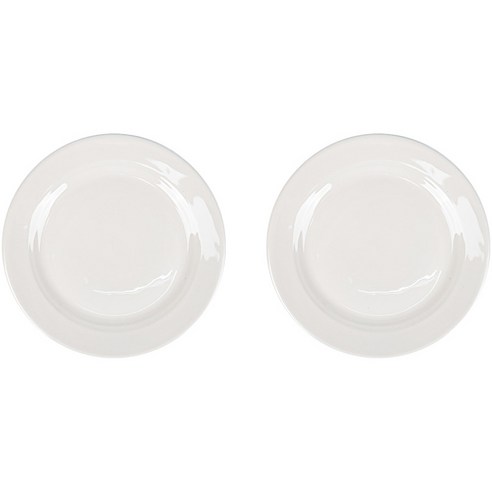 라세라미끄 르파레트 세라믹 원형 접시 S, 이사벨 화이트, 2개