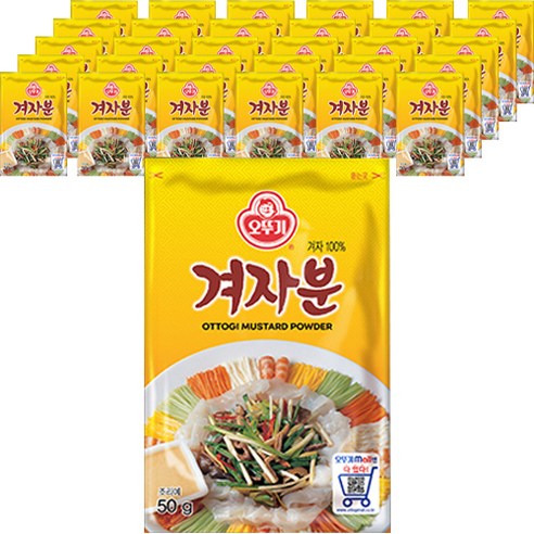 오뚜기 겨자분, 50g, 60개