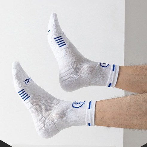 보나리빙 스포츠 골프양말 장목 2종 세트 D, 혼합색상