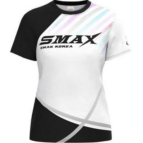 스맥스코리아 여성용 그랜드 숄더핏 쿨소재 배드민턴 티셔츠 SMAX-47
