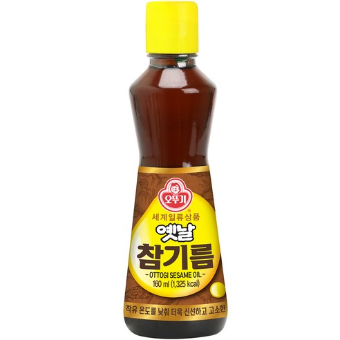 오뚜기옛날 참기름, 160ml, 1개 
가루/조미료/오일