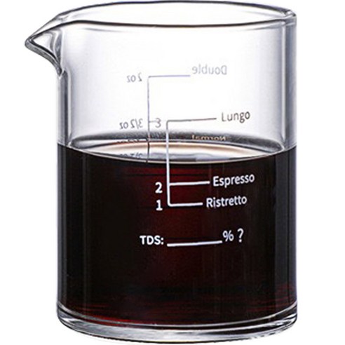 칼딘 에스프레소 더블샷 내열유리 100ml, 1개, 투명