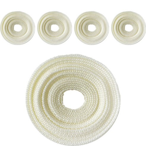PP웨빙끈 웨빙끈 웨이빙끈 25mm 1마 90cm, 베이지, 5개