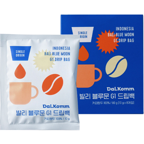 달콤 발리 블루문 G1 드립백, 10g, 8개, 8개