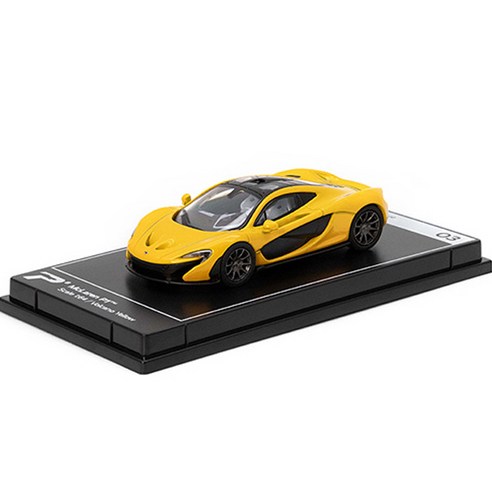 POSTERCARS 1:64 맥라렌 P1 자동차 완구, VolcanoYellow, 1개