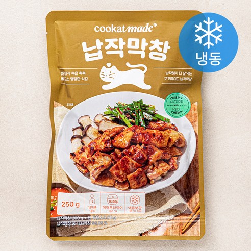 쿠캣 납작막창 (냉동), 250g, 1개