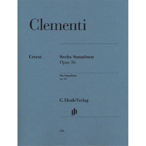 클레멘티 : 소나티네 op36, 마스트미디어, Clementi,Muzio