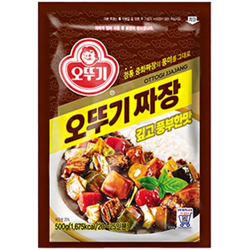 오뚜기 짜장 깊고 풍부한맛 과립형, 500g, 1개