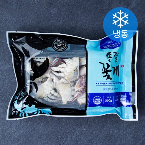 피시원 손질꽃게 (냉동), 300g, 1개