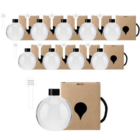 더치볼250 페트병 패키지 스티커 박스 포함 33, 250ml, 10세트