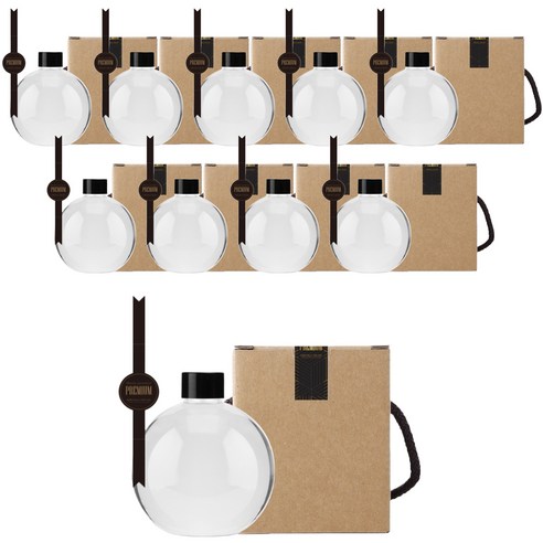 더치볼250 페트병 패키지 스티커 박스 포함 8, 250ml, 10세트
