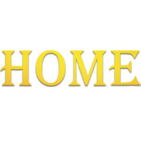 나음다름 HOME 포인트 벽지 스티커, 금