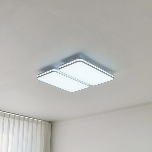 시그마엘이디 큐브 시즌2 LED 거실등 100W, 주광색