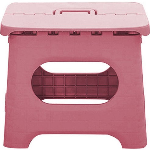 플러스잇 비비드컬러 폴딩 의자 L, 2 핑크