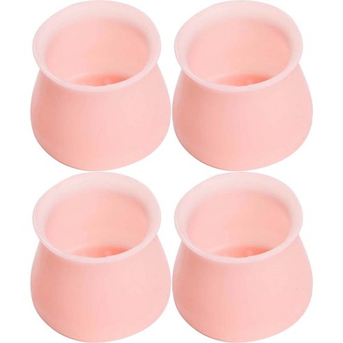 봄봄리빙 PVC 의자 다리 보호 커버 4p, 핑크