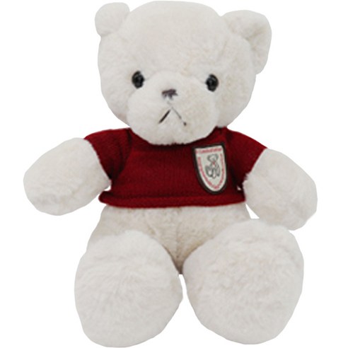 아이아라 시리즈 애착인형, 42cm, 3 진빨강 니트곰