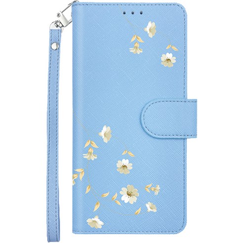 까미또 데일리 플라워 시즌2 스트랩 다이어리 휴대폰 케이스