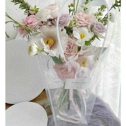 다양한 용도로 활용할 수 있는 높은 품질의 PVC 비닐 쇼핑백