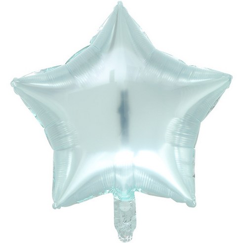 마켓감성 젤리 컬러 필름 별 풍선, 블루, 50개
