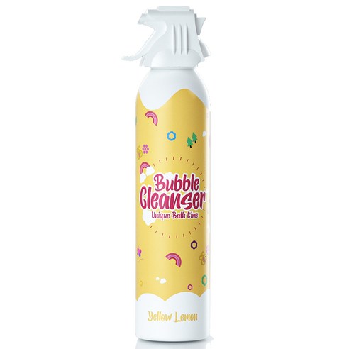 유니끄 버블 클렌저 옐로 레몬향, 1개, 250ml