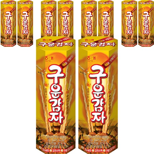 해태제과 구운감자 2p, 48g, 5개