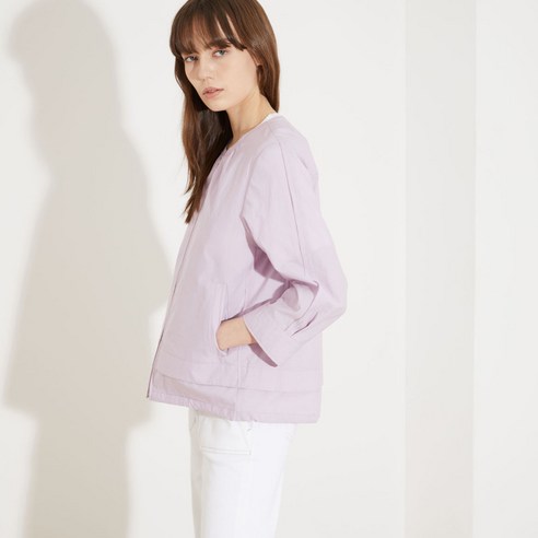 올리비아로렌 라운드넥 셔링 점퍼 VVCCL3M3261