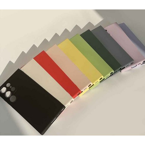 소중한 갤럭시 노트20 울트라를 스타일리시하게 보호하는 스메르 비비드컬러 실리콘 젤리 휴대폰 케이스