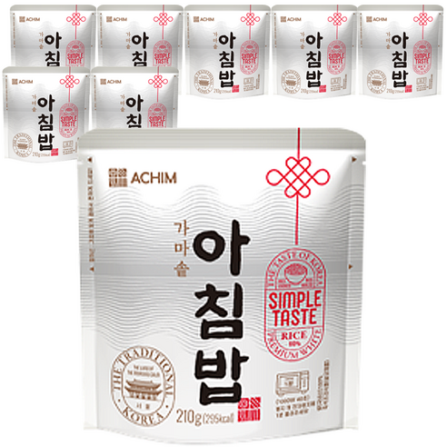 아침 가마솥 아침밥, 210g, 36개