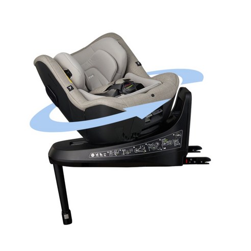 다이치 원픽스 360 리우 ISOFIX 서포트레그 카시트 + 선바이저 세트, 웜그레이