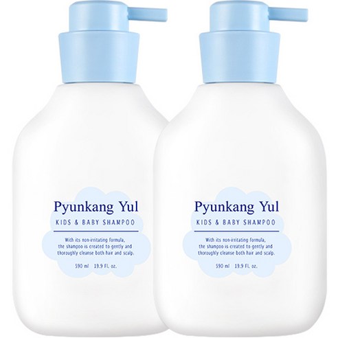 편강율 키즈 앤 베이비 샴푸 스위트허브, 590ml, 2개