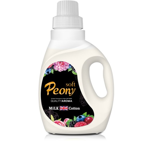 아토세이프 밀크코튼 고농축 퍼퓸 유연제 피오니향, 650ml, 1개