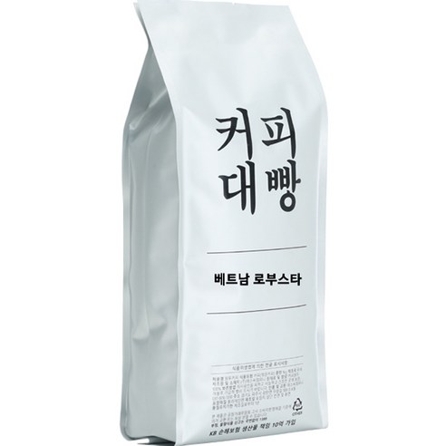 커피대빵 베트남 로부스타 G1 싱글오리진 원두커피, 1kg, 1개, 홀빈(분쇄안함)