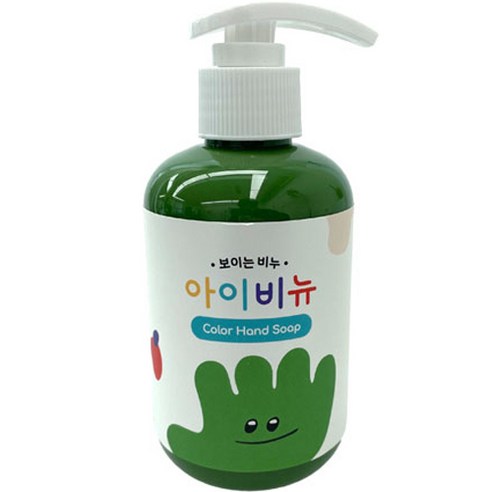 아이비뉴 유아용 손세정제 200g, 초록색, 1개