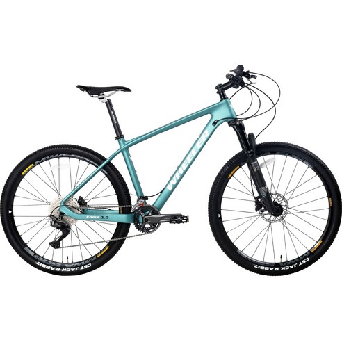 휠러 2022년형 시마노 데오레 22단 카본 MTB 자전거 15.5 EAGLE 1.0 미조립, 민트화이트