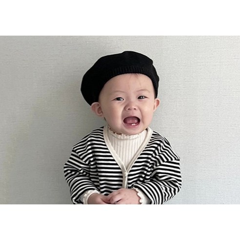 사랑스러움과 실용성을 겸비한 완벽한 아동용 베레모