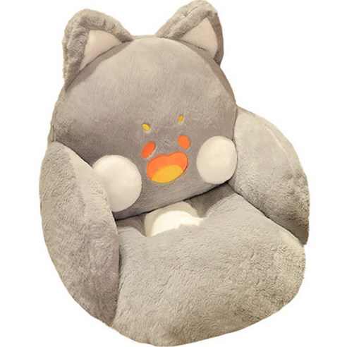 디에스 푹신푹신 고양이 방석 쿠션, 그레이