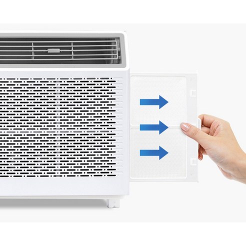 고객직접설치 가능한 에너지 효율적인 쿠오레 창문형 에어컨 CWA-63E