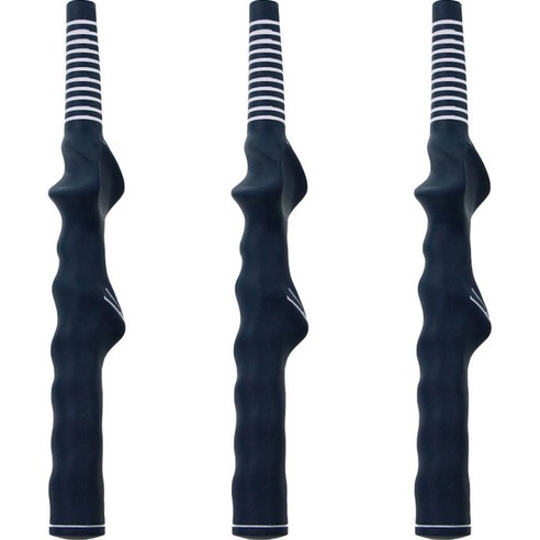 순잠 스포츠 골프 셀프교체 고무 핸드그립 14.73mm 3p, 네이비