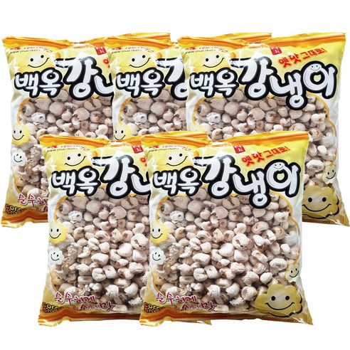 아름다운정성 강냉이 뻥튀기, 200g, 5개