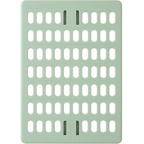 라이프스윗 못없이 타원형 타공판 정리 수납 페그보드 30 x 21 cm, 그린, 1개