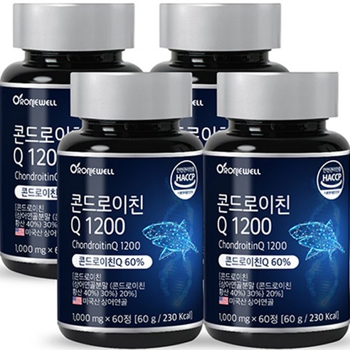로니웰 콘드로이친 Q 1200 60g, 4개
