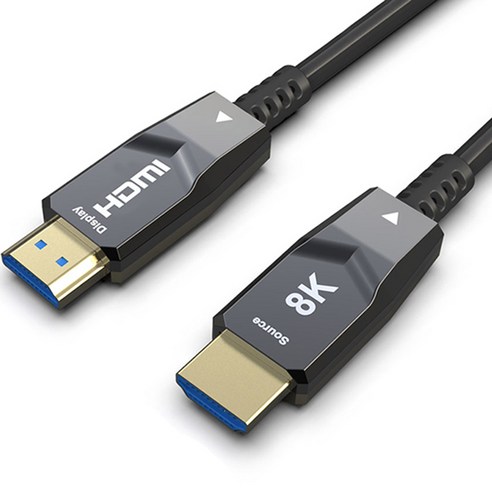 컴스 8K60Hz HDMI 2.1 AOC 리피터 광케이블 40m CB189, 1개
