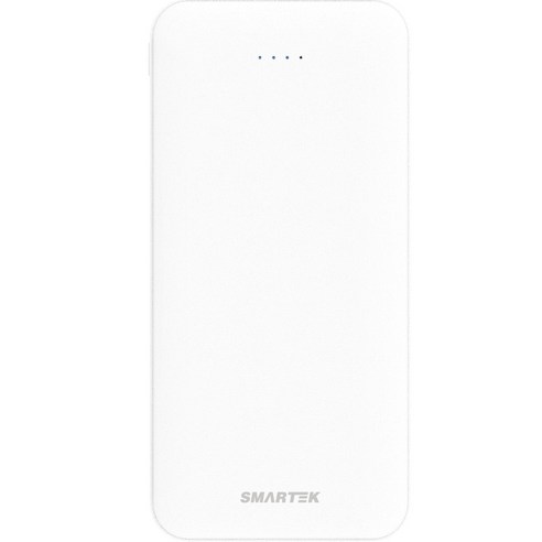 스마텍 듀얼포트 5V 보조배터리 20000mAh, 화이트, STPB-SL2(WH)