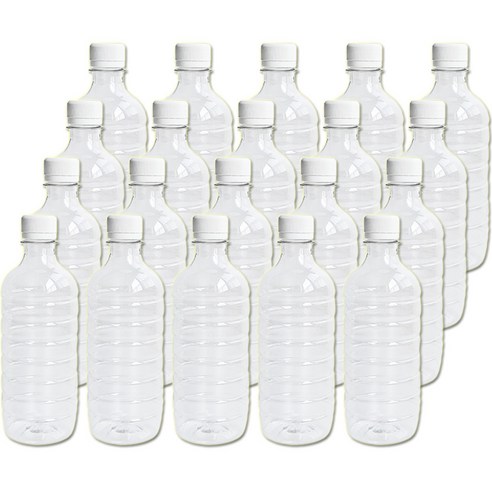 행복한농부 생수병 공병 20p, 투명, 500ml