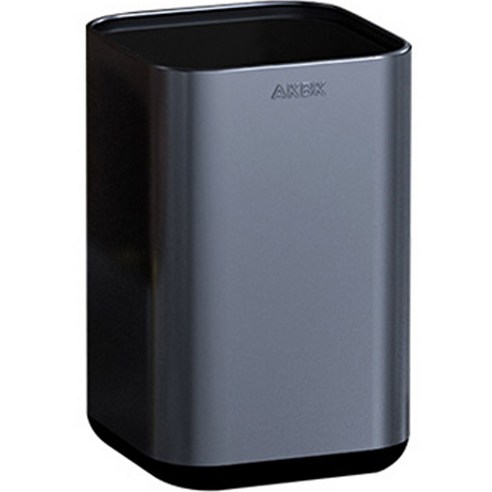 러브트리스 스테인레스 사각 휴지통 15L, 그레이, 1개
